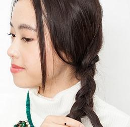 成人发辫简单又好看视频,简单又好看的发型打造